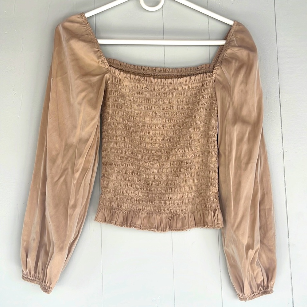 Champagne dress shirt